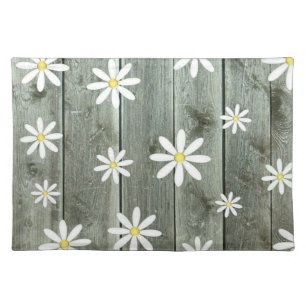 Cottage Daisy Cloth Placemat