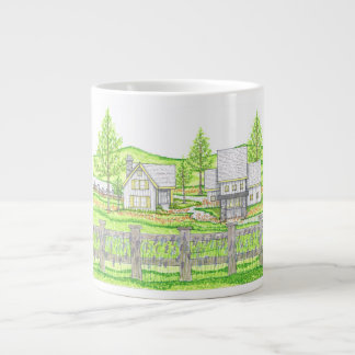 Cottage Farm Jumbo Mug