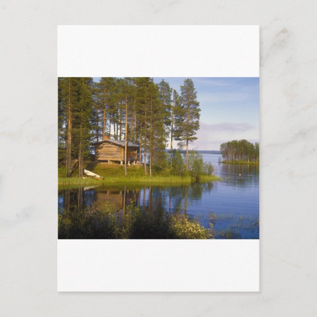 Cottage, Finland Postcard (Front)