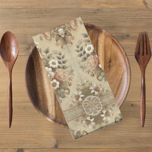 Cottage Floral Traditions Cloth Napkin