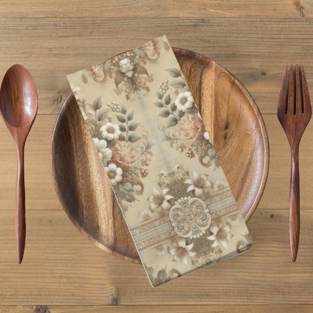 Cottage Floral Traditions Cloth Napkin (Creator Uploaded)