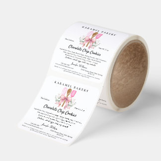 Cottage Food Law Label Utensils Cooking Stickers