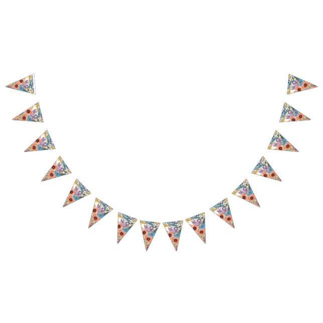 Cottage Garden Bunting Flags (All)