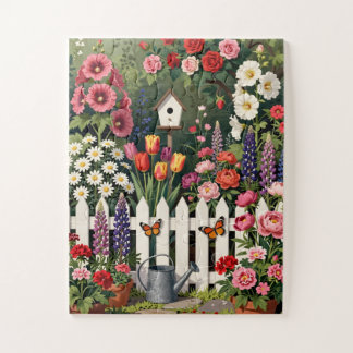Cottage Garden for Seniors 30 Large Piece Jigsaw Puzzle