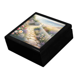 Cottage Garden Path to the Sea Gift Box