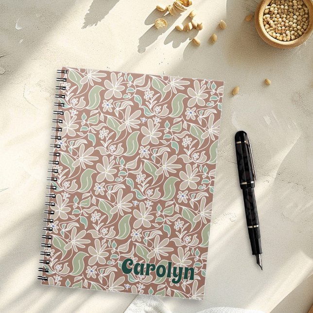 Cottage Garden Pattern Custom Notebook (Creator Uploaded)