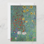 Cottage Garden with Sunflowers | Gustav Klimt