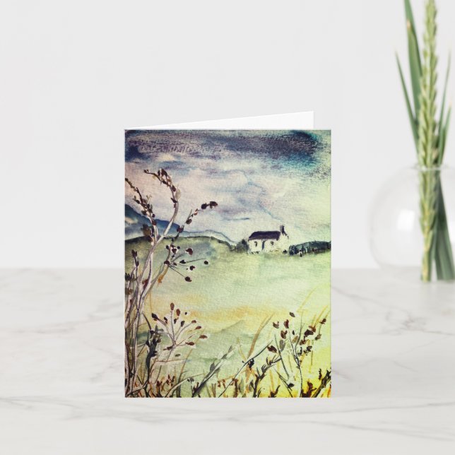Cottage in the countryside  card (Front)
