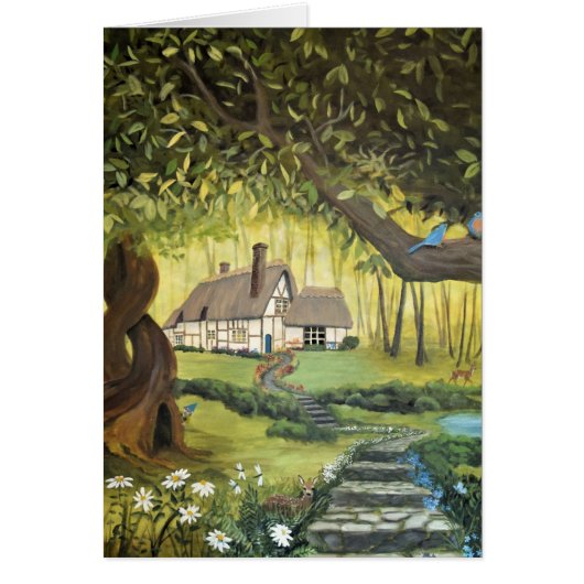 Cottage in the Woods Cards (Front)