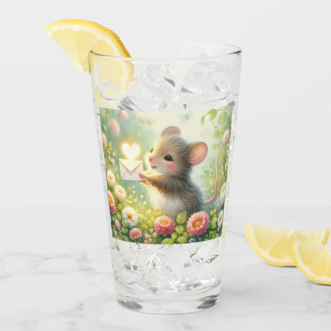 Cottage Mouse Love Letter Meadow Glass (Front Ice)