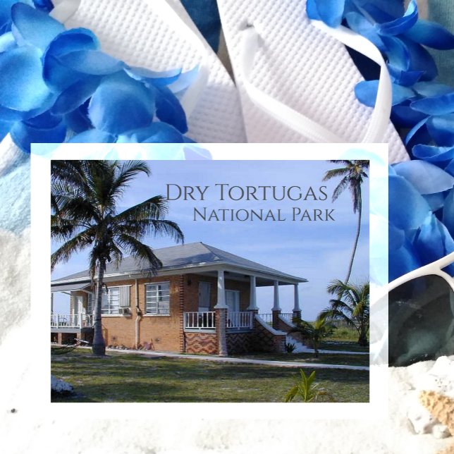 Cottage on Loggerhead Key Dry Tortugas Postcard (Creator Uploaded)