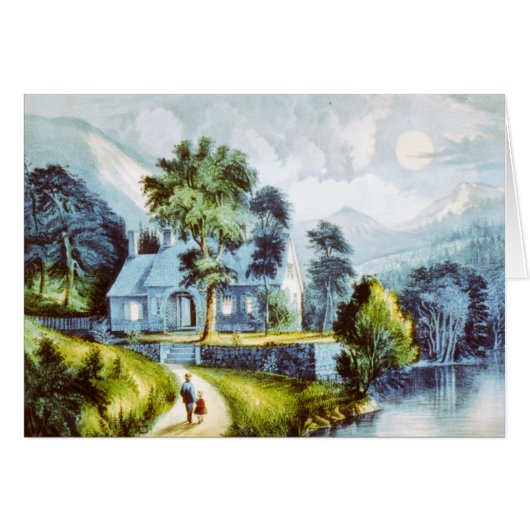 Cottage on the Cliff Cards (Front Horizontal)
