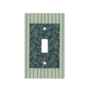 Cottage Pansies Light Switch Cover