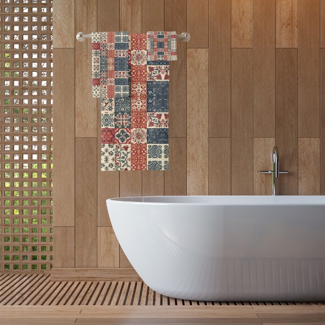 Cottage Quilt Bath Towel Set (Creator Uploaded)