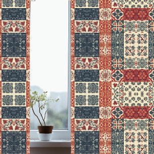 Cottage Quilt Blackout Curtains