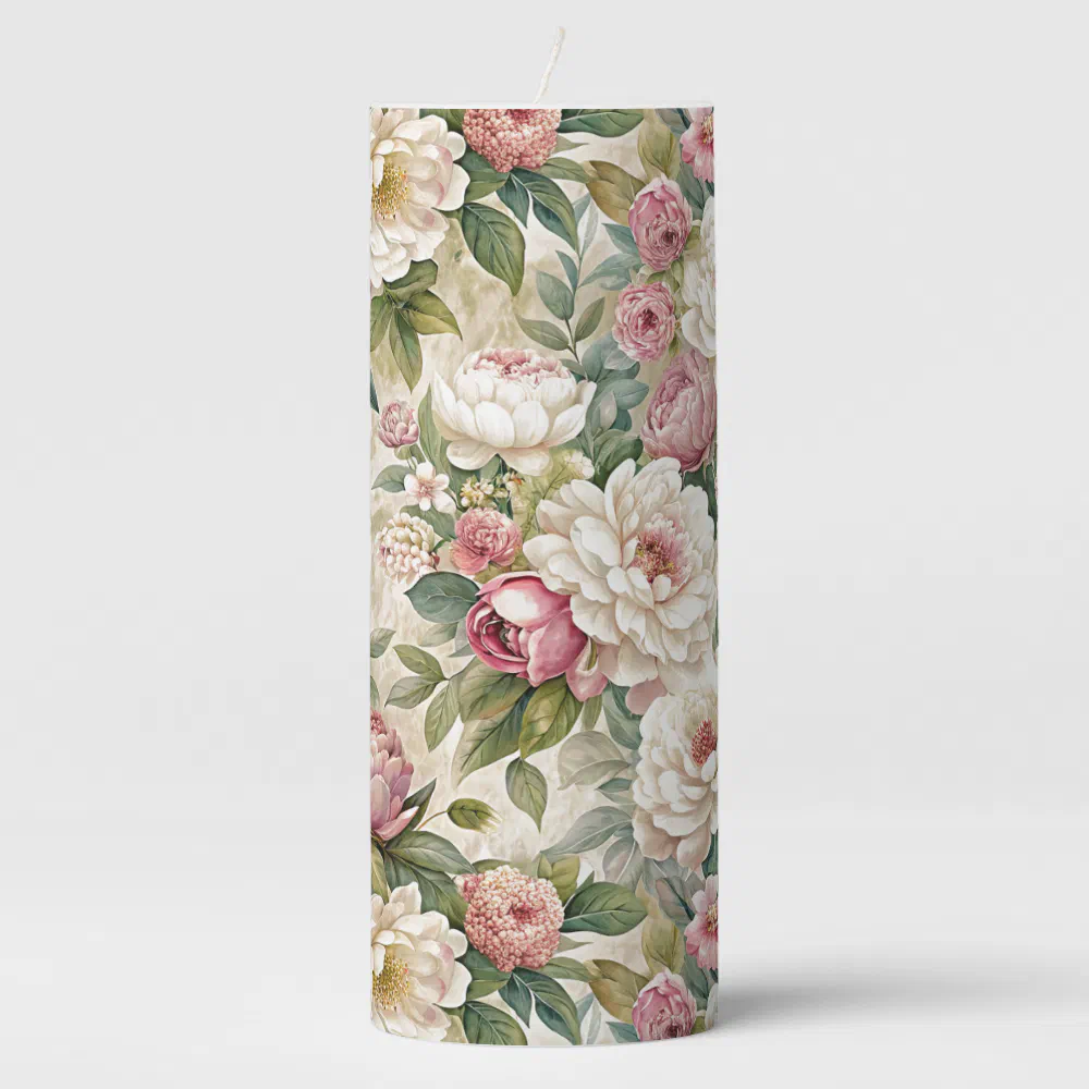 Cottage Rose and Peony Floral