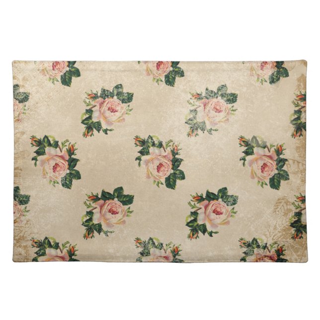 Cottage Rose Placemat (Front)