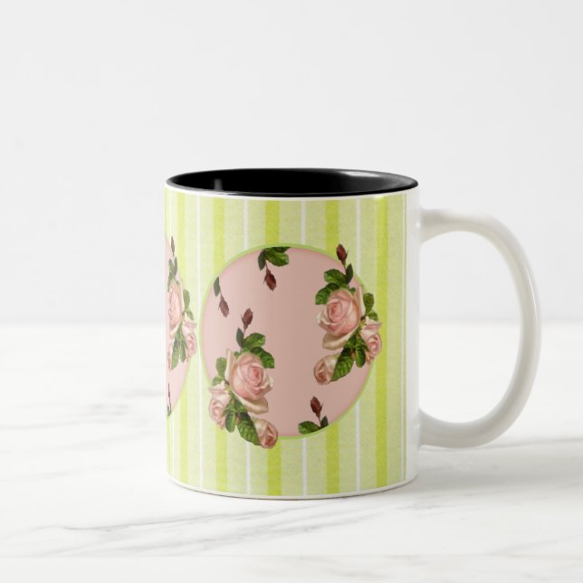 Cottage Roses Mug (Right)