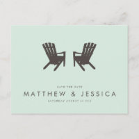 Cottage Wedding Save the Date // Postcard