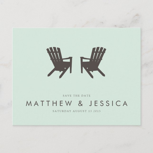 Cottage Wedding Save the Date // Postcard (Front)