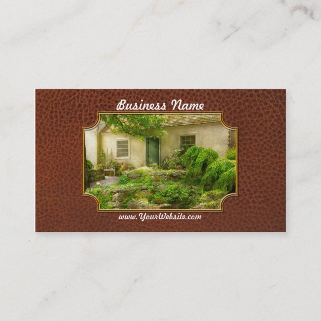 Cottage - Welcome to my cottage Business Card (Front)