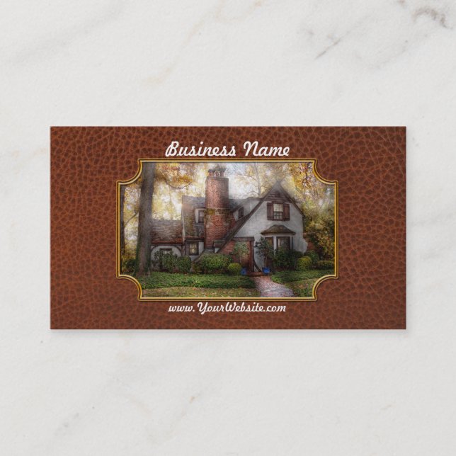 Cottage - Westfield, NJ - Grandma Ridinghoods hous Business Card (Front)