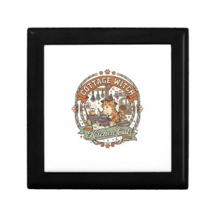 Cottage Witch Kitchen Cat Cottage Witch Kitchen Ca Gift Box
