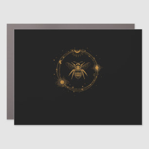 Cottagecore Aesthetic Academia Goblincore Bee Car Magnet