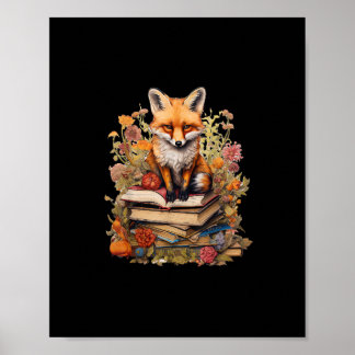 Cottagecore Aesthetic Book Lover Goblincore Casual Poster