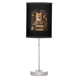 Cottagecore Aesthetic Book Lover Goblincore Retro Table Lamp