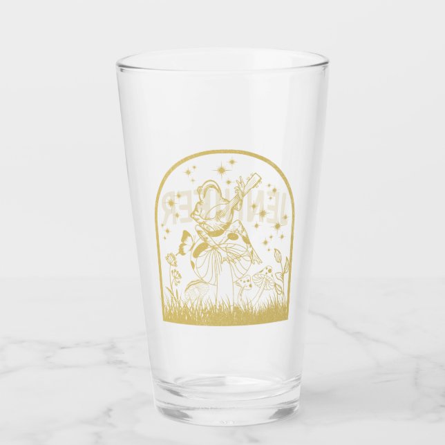 Cottagecore Aesthetic design Glass (Front)