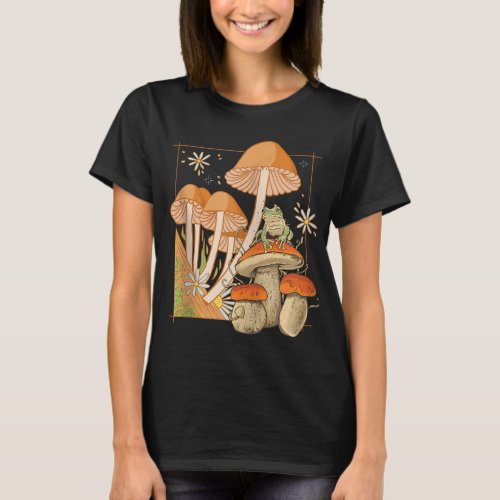 Cottagecore Aesthetic Fairycore Mushrooms Goblinco T_Shirt
