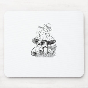 Cottagecore Aesthetic Frog Mushroom Toad Goblincor Mouse Pad