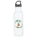 Cottagecore Aesthetic Kawaii Frog Goblincore Cute  Stainless Steel Water Bottle