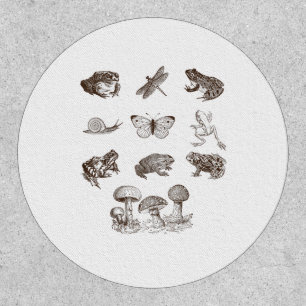Cottagecore Aesthetic Mushroom Academia Frog Gobli Patch