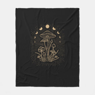Cottagecore Aesthetic Mushroom Goblincore Fungi My Fleece Blanket