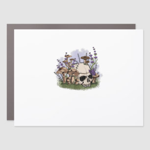 Cottagecore Aesthetic Mushroom Man Goblincore Fant Car Magnet