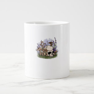 Cottagecore Aesthetic Mushroom Man Goblincore Fant Giant Coffee Mug