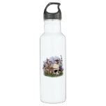 Cottagecore Aesthetic Mushroom Man Goblincore Fant Stainless Steel Water Bottle