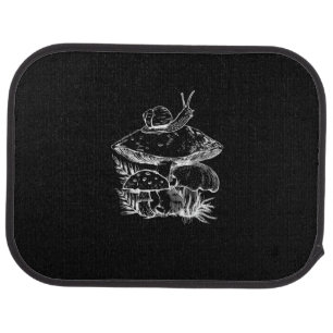 Cottagecore Aesthetic Mushroom Snail Fungi Goblinc Car Floor Mat