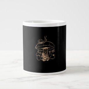 Cottagecore Aesthetic Mushroom Snail Goblincore My Giant Coffee Mug