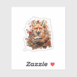 Cottagecore Aesthetic With Book Cute Goblincore Sticker