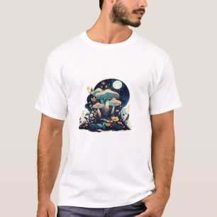 Cottagecore And Aesthetic Goblincore Mushroom Fair T-Shirt