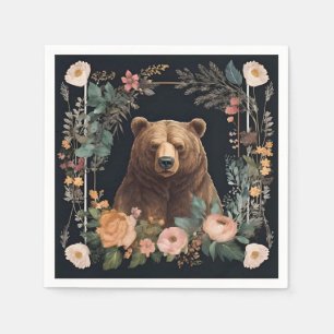 Cottagecore Bear Napkins
