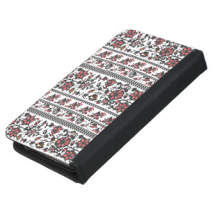Cottagecore Botanical Floral Pattern Samsung Galaxy S5 Wallet Case