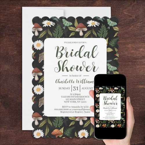 Cottagecore Bridal Shower Invitation