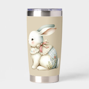 Cottagecore Bunny Charm Insulated Tumbler