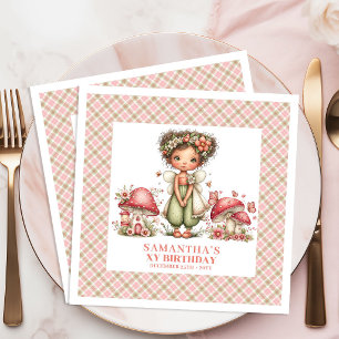 Cottagecore Fairy Whimsical Garden Theme Party Paper Dinner Napkins