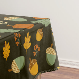 Cottagecore Fall Pattern Tablecloth