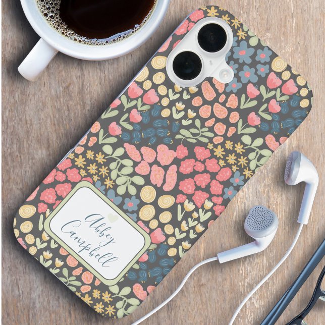Cottagecore Floral Phone Case – Personalized Gift  (Personalized Cottagecore Floral Phone Case)